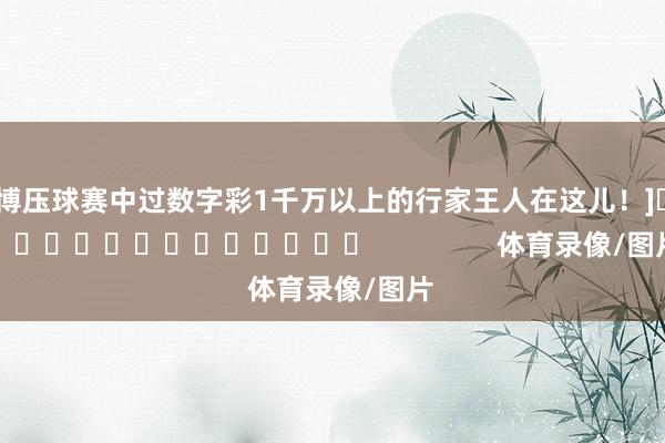 贝博压球赛中过数字彩1千万以上的行家王人在这儿！]															                体育录像/图片