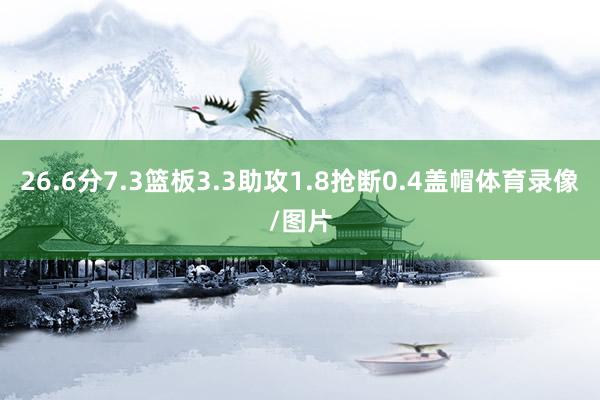 26.6分7.3篮板3.3助攻1.8抢断0.4盖帽体育录像/图片